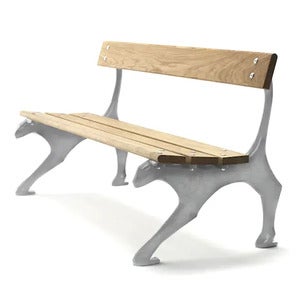 Kattesofa natur / olieret eg