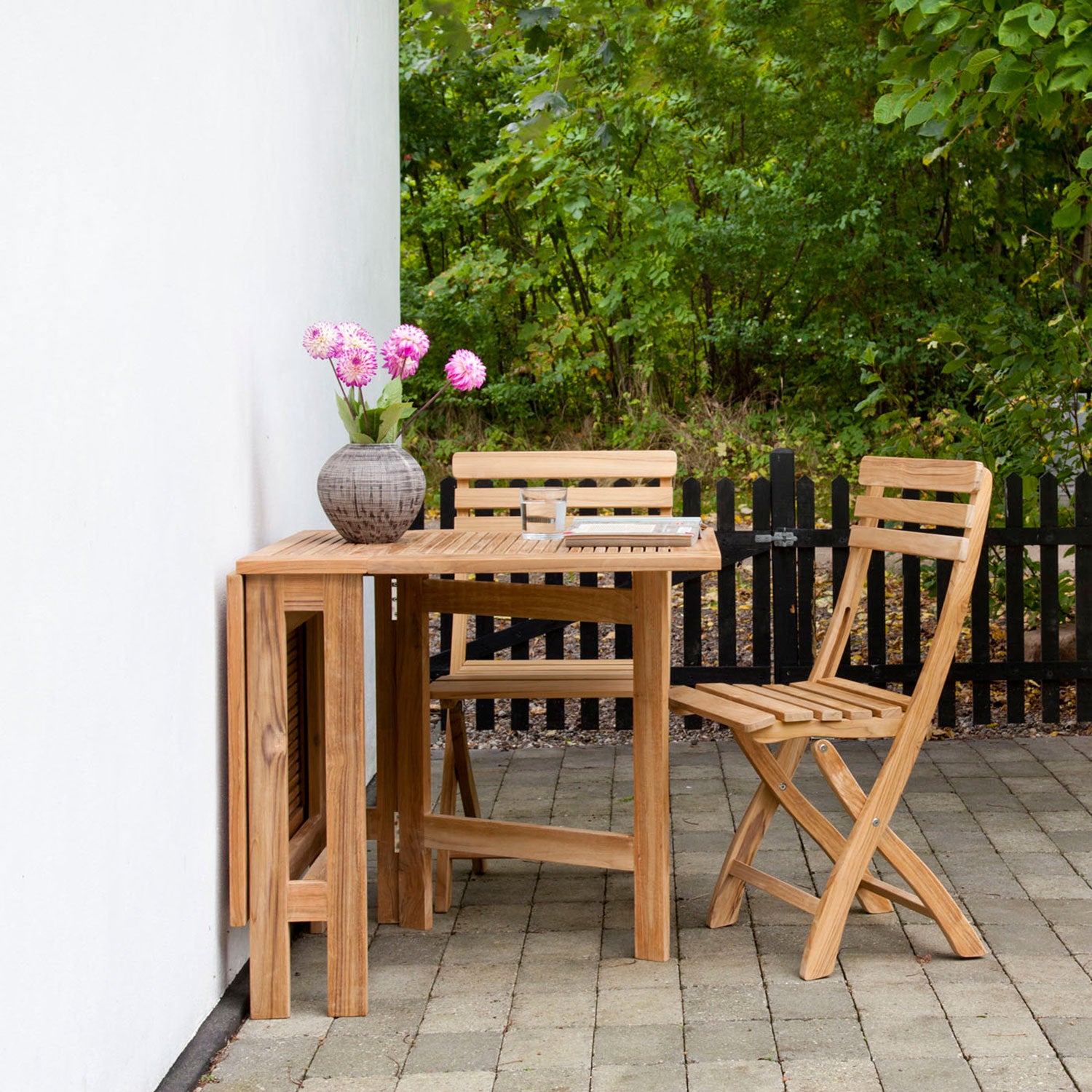 Clarish folde stol teak 