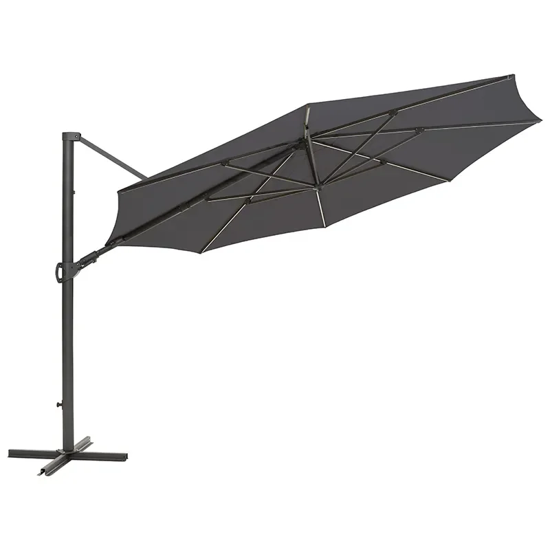 Cilento parasol 350 cm Antracit / Grey
