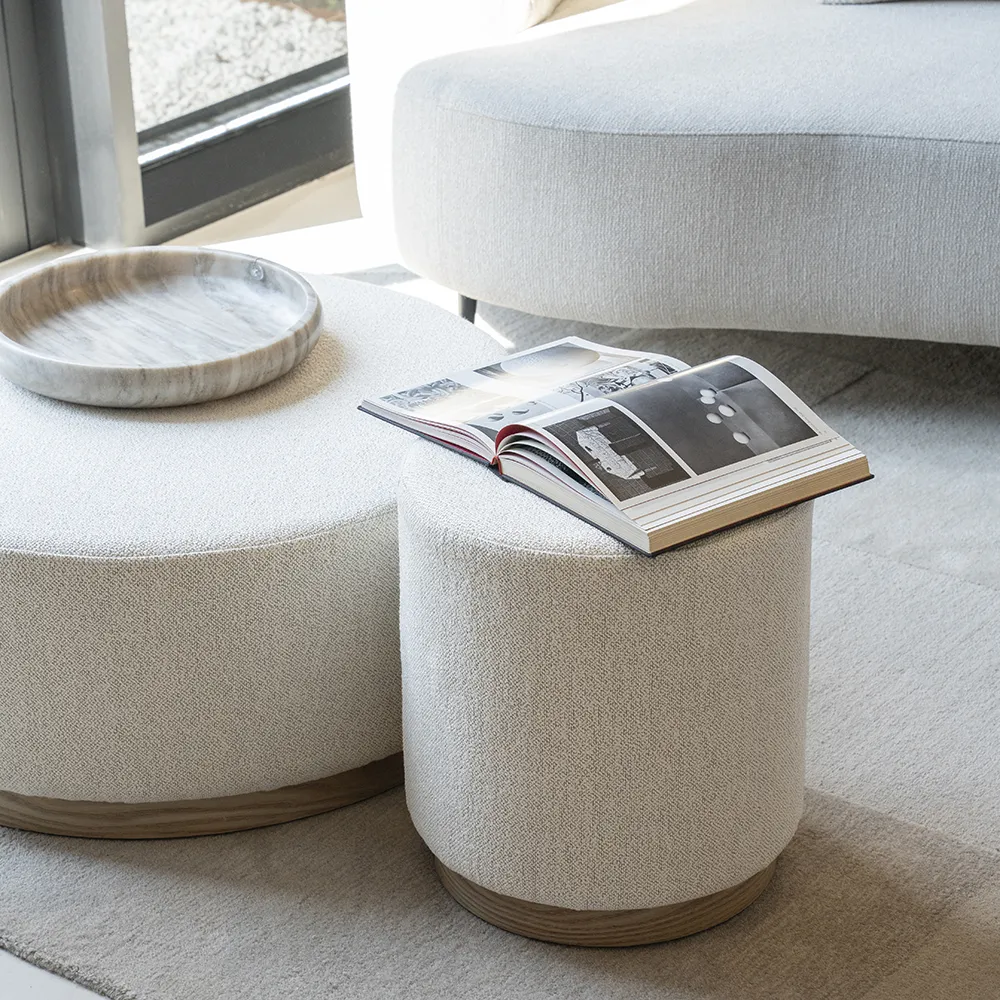 Puf Avah Small Beige