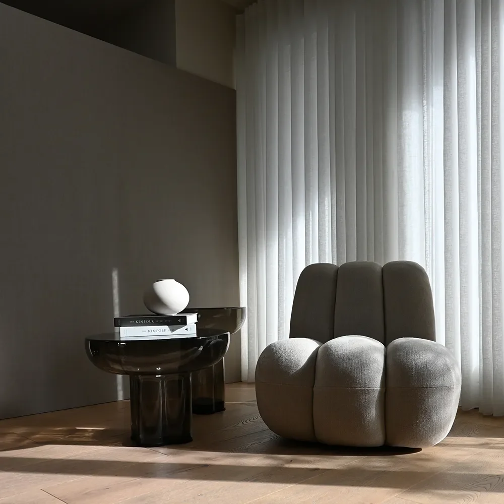 Crown sofabord lavt - Røget skov