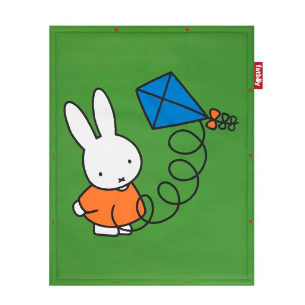 Fatboy, flying carpet x Miffy legemåtte 180x140 cm green
