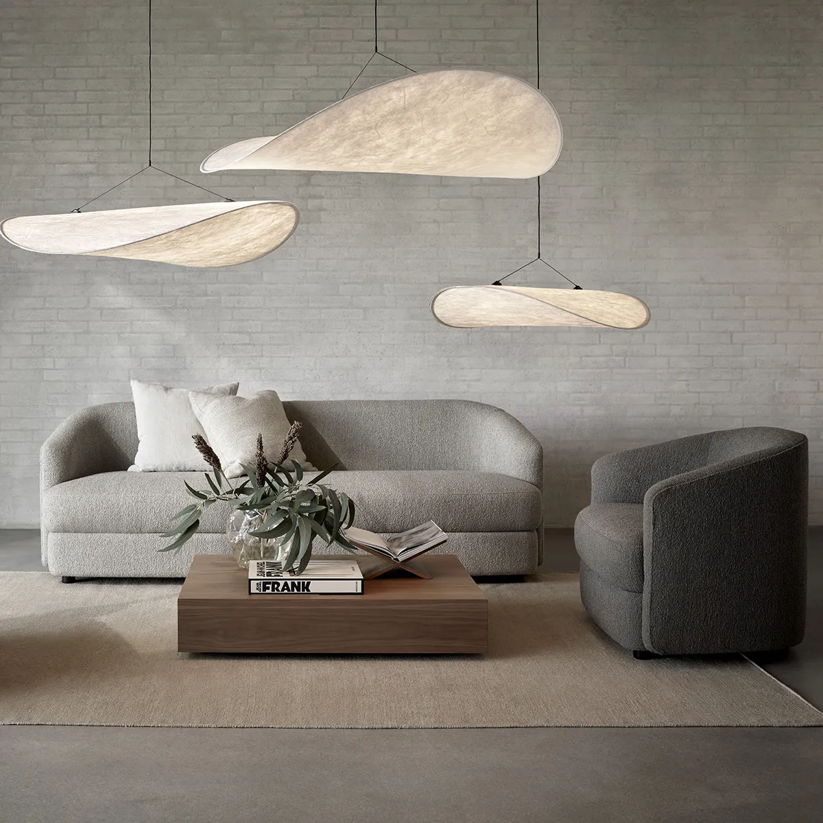 Sofa Covent Deep (3-personers) Hemp