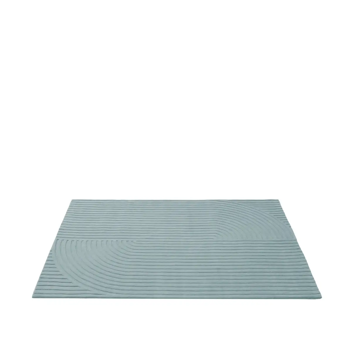  Relevo-tæppe Quattro – 170 x 240 cm – Salviegrøn