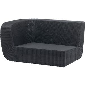 Savannah 2-personers sofa højre modul sort