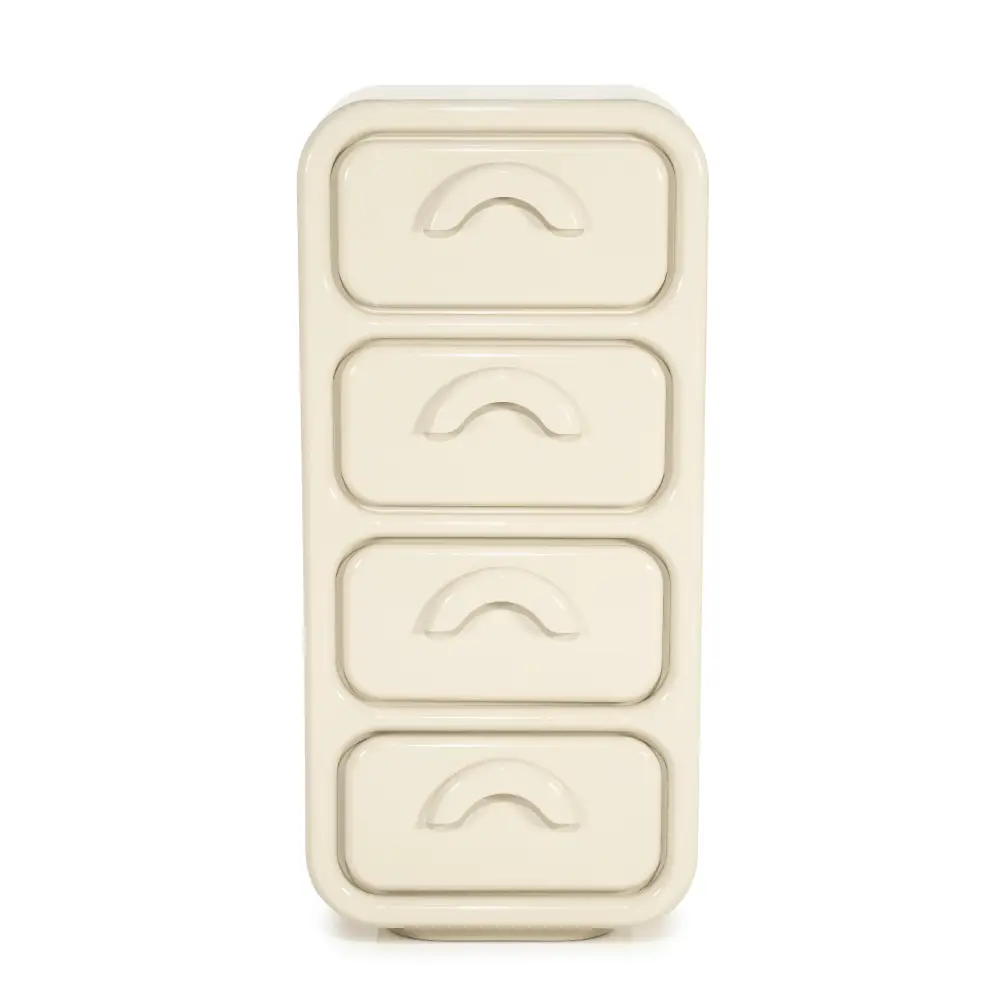 By-Boo, Gubby kommode stor - beige 50,5x32,5x108 cm