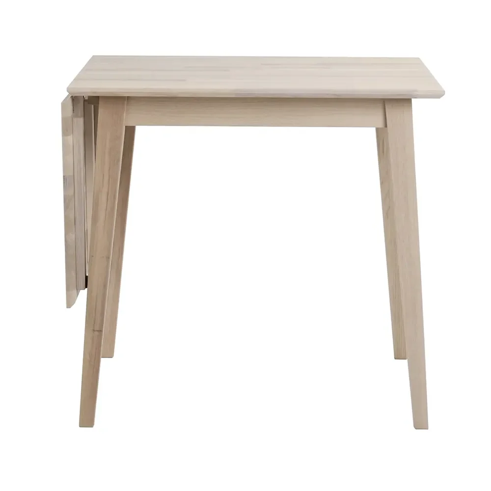 Rowico Home, Filippa klapbord 80-125x80 cm hvid pigmenteret eg