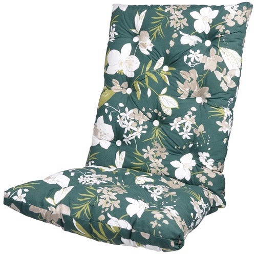 Högvik Høj Flockpude Green Botanical