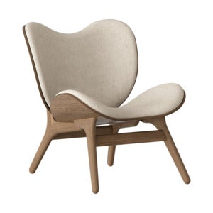 A Conversation Piece Hvilestol Dark Oak/White Sands