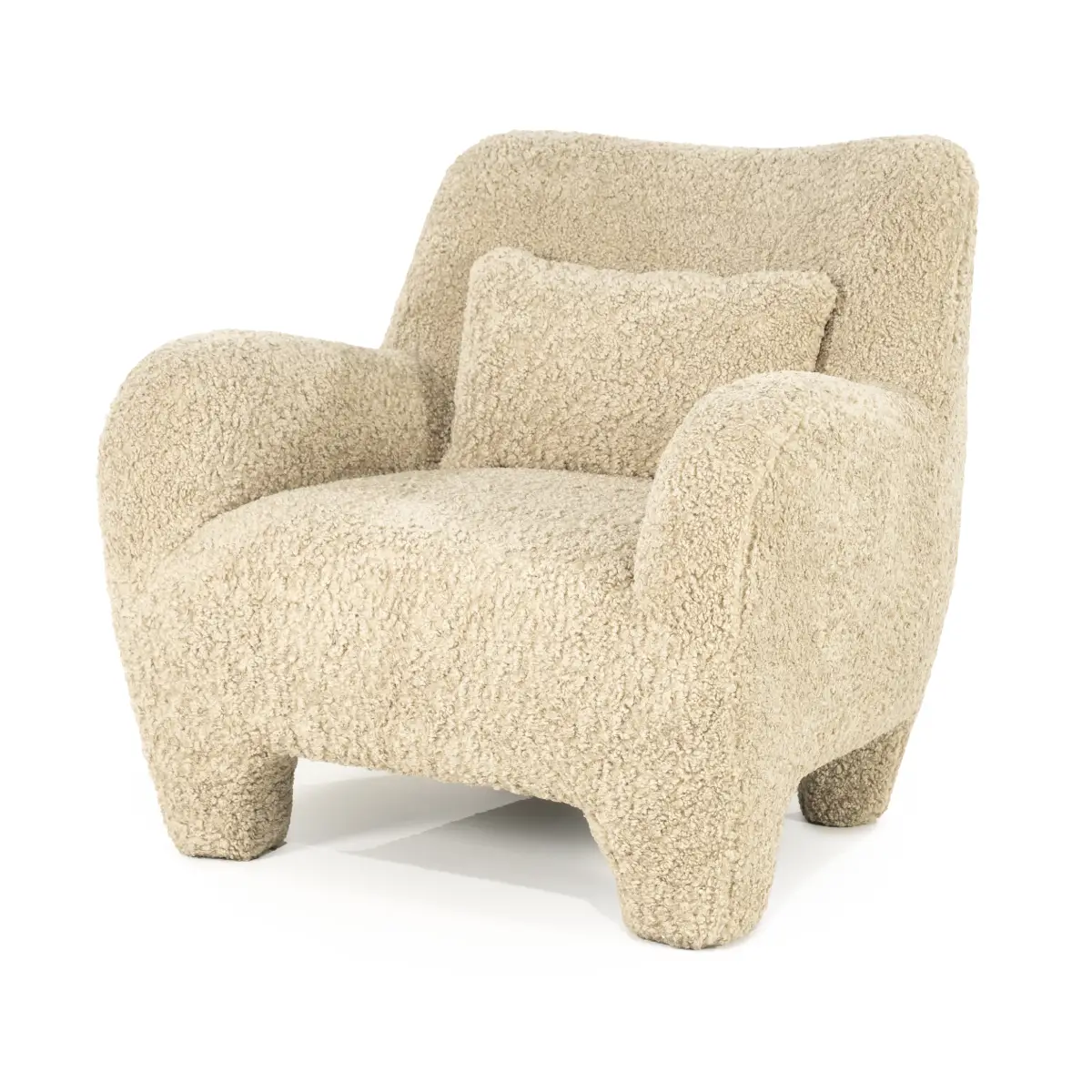 Eleonora, Shaun Lænestol - taupe Sheep
