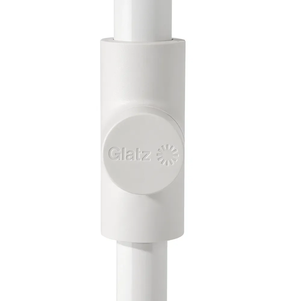 Smart parasol 250 cm matt white Kat.5 684 Urban Shadow