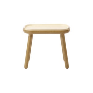 Paff Side Table Sidebord Høj Eg/Pearl White