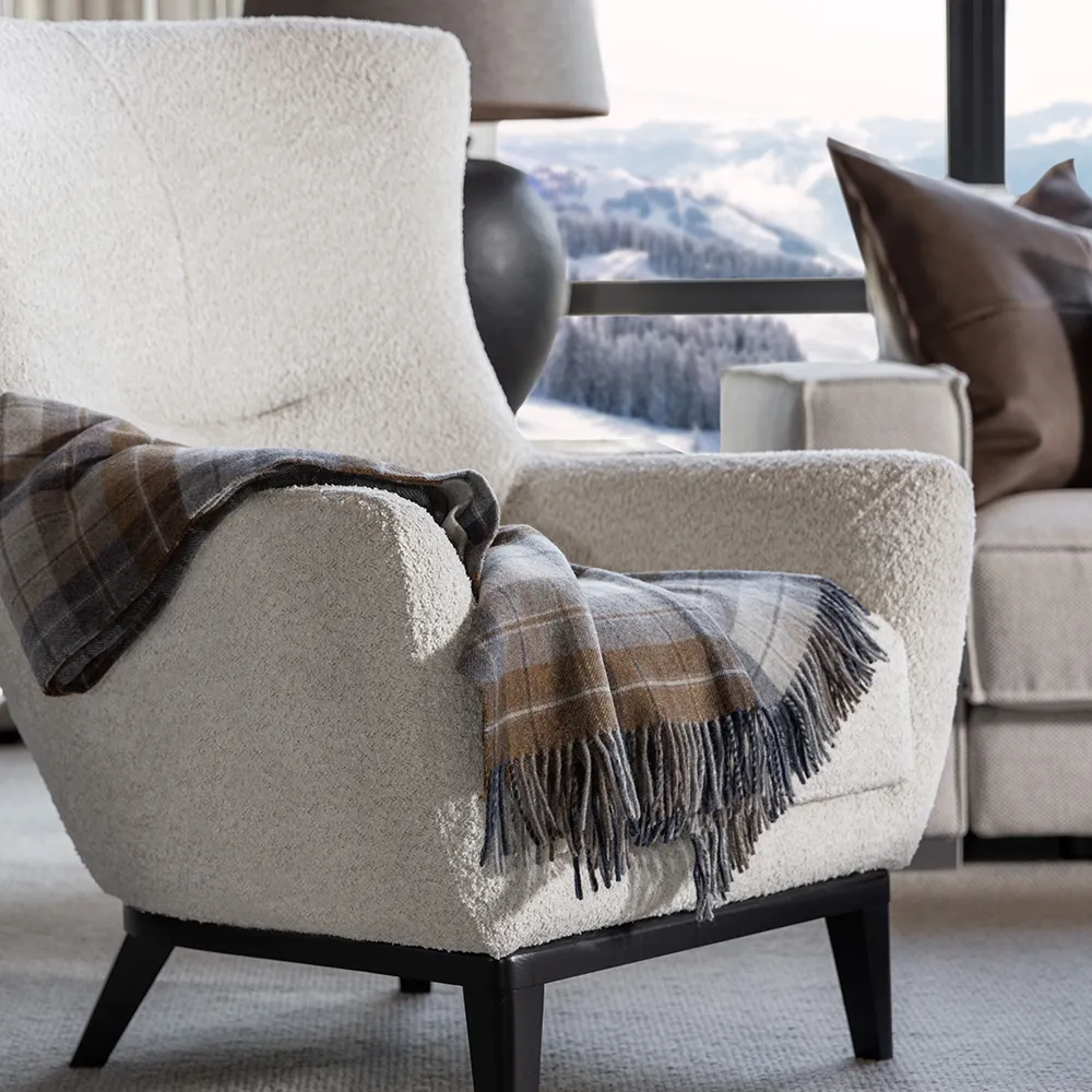 Russel lænestol Story cream