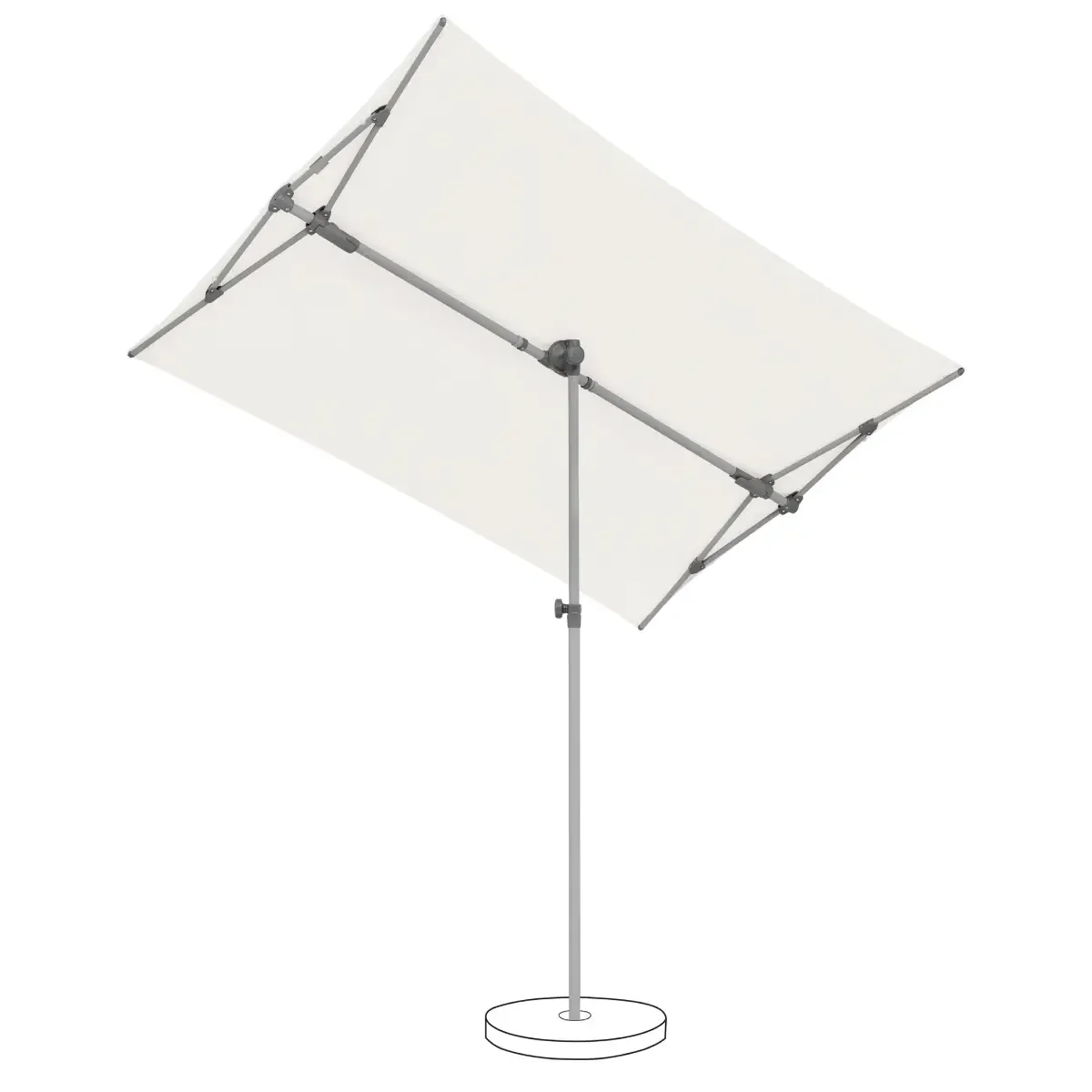 Glatz, Flex Roof 195x140 cm til Kappa 1, farve Sandhvid,