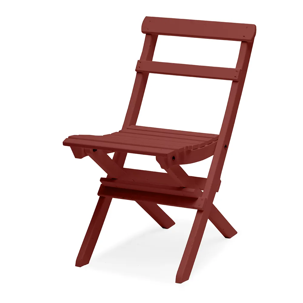 Torpet Klappstol i oxiderød