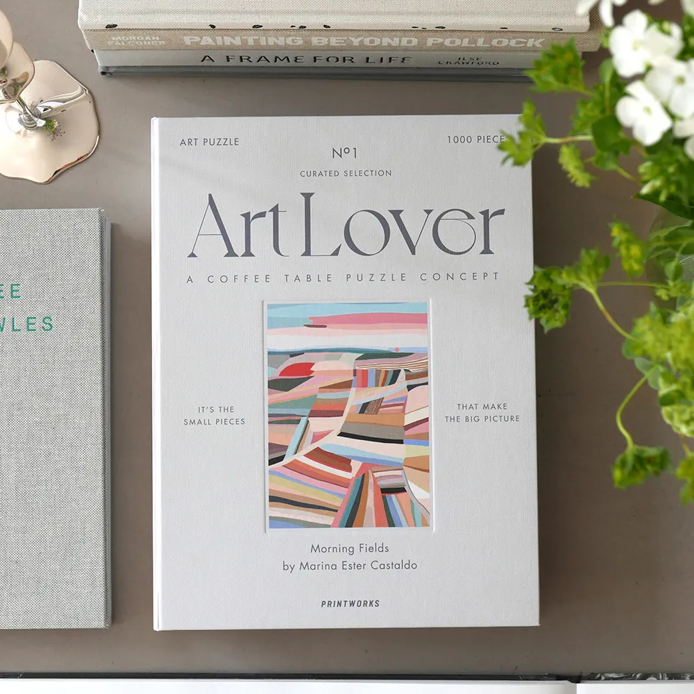 Art Lover Bogpuslespil - Morning Fields, 1000 stk