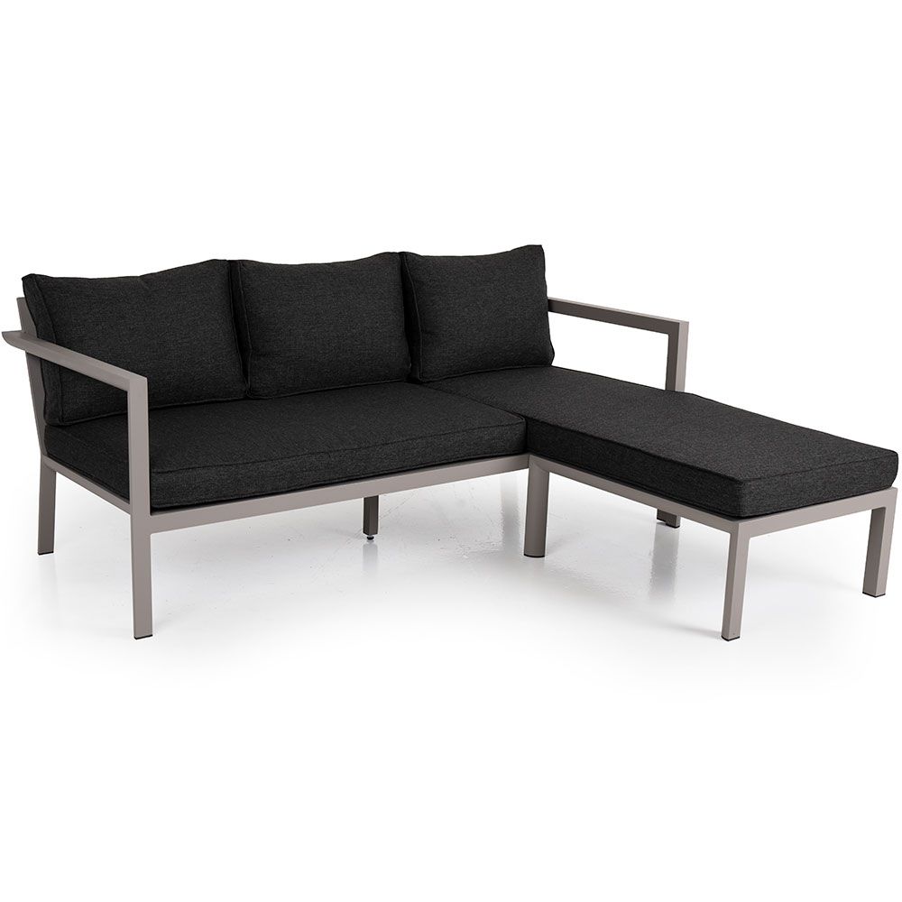 Brafab, Delia Chaiselongsofa Khaki/Grå Brafab