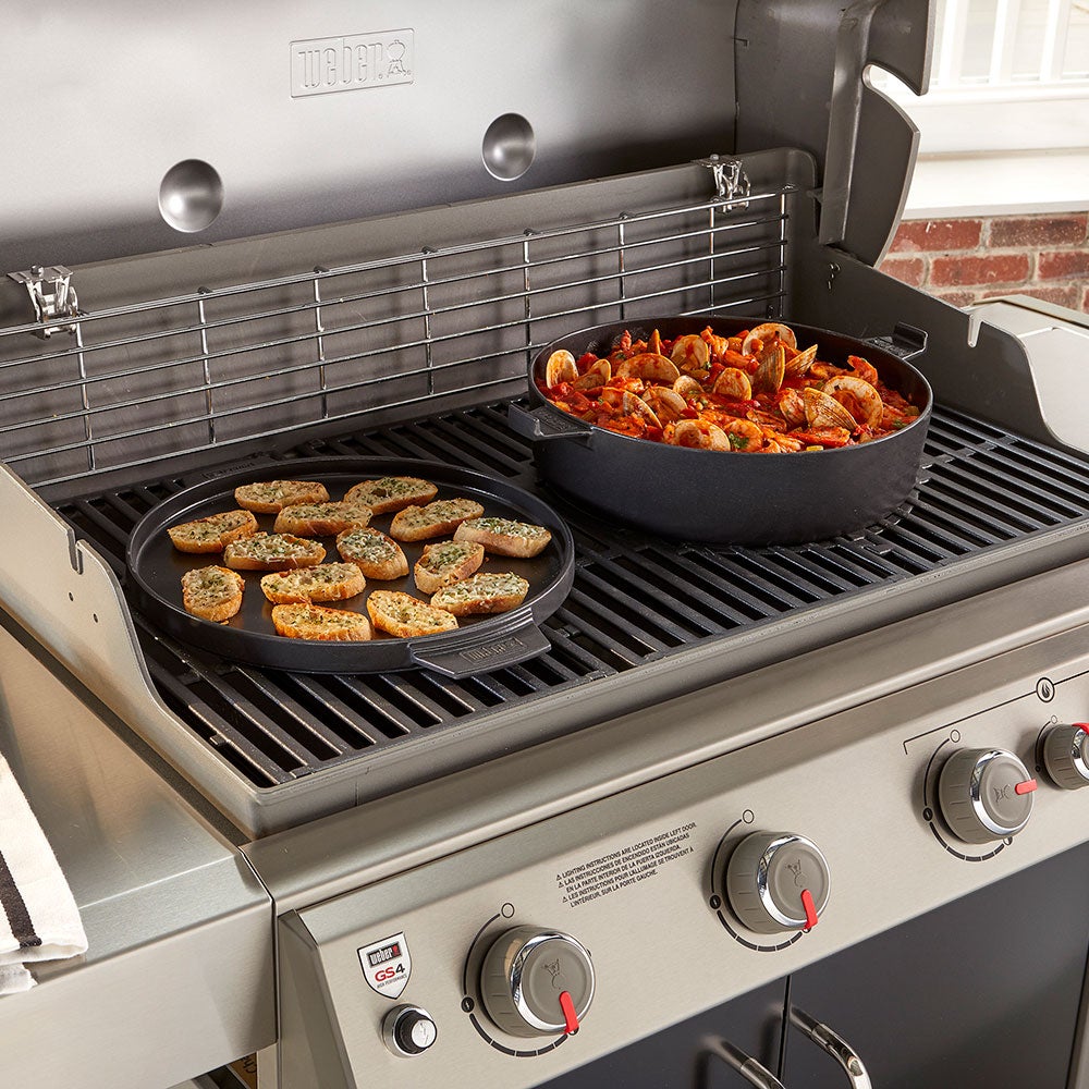 Støbejernsgryde Duo GBS Black Weber