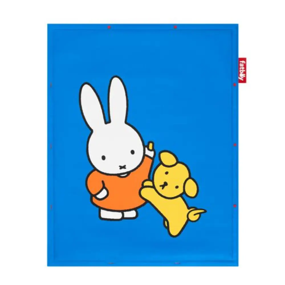 Fatboy, flying carpet x Miffy legemåtte 180x140 cm blue