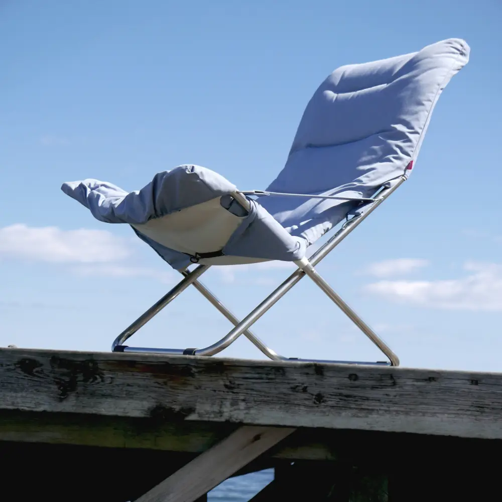 Fiesta soft solstol light blue beige supertex