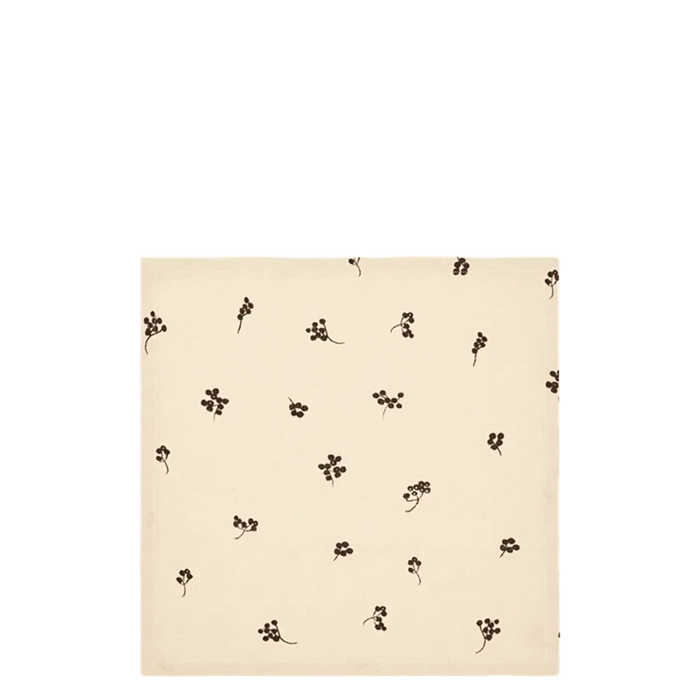 Baies Servietter 4-pak Naturlig/Mørk Chokolade