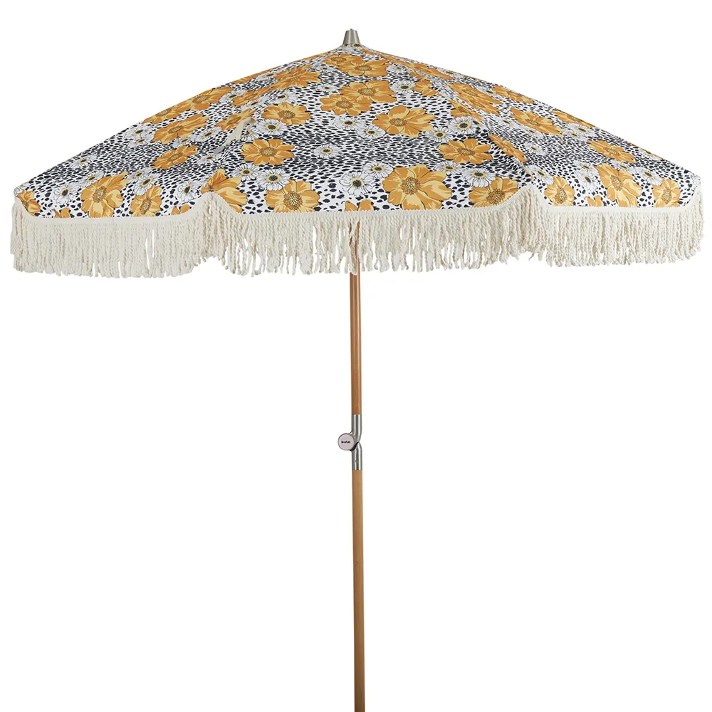 Brafab Gatsby parasol Ø180 cm med blomstermønster