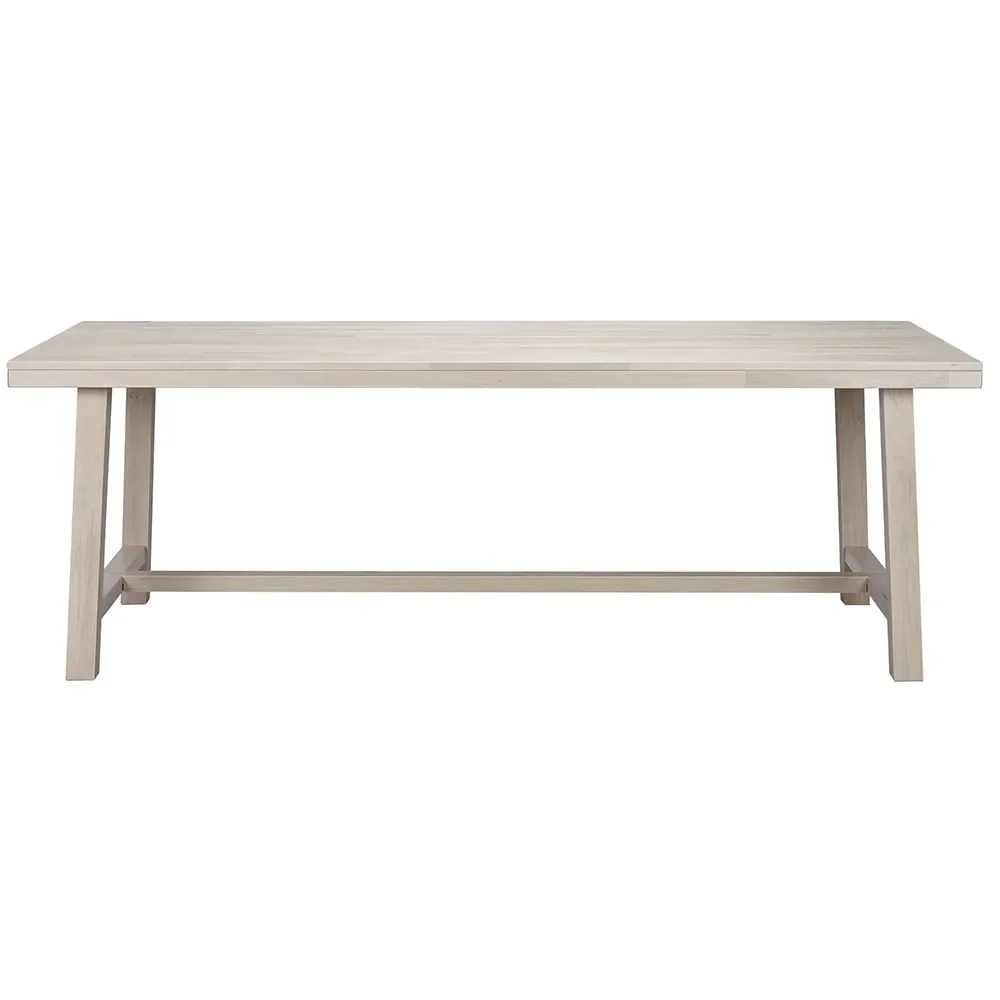 Rowico Home, Brooklyn spisebord 220x95 cm hvidpigmenteret eg