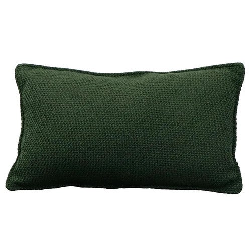Rise dekorativ pude 52x32 cm Dark green Rise