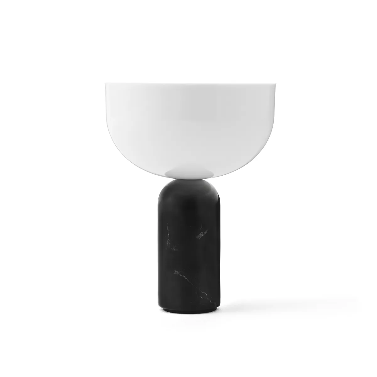New Works, Kizu Bærbar bordlampe Sort Marble