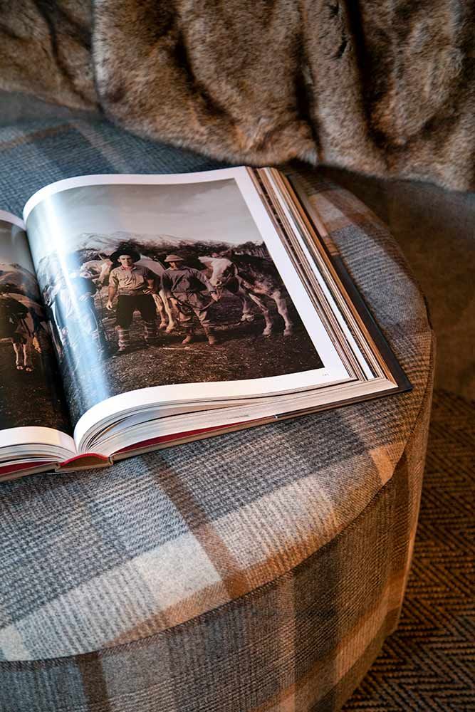 Cortina Fodskammel/Puf 60 cm Malham Artwood