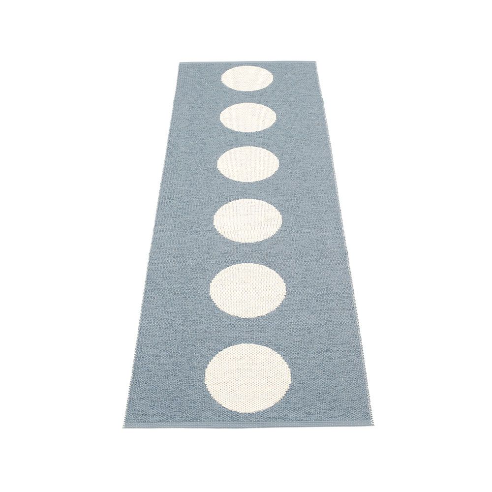 Pappelina, Vera tæppe 70x225 cm storm/vanilla