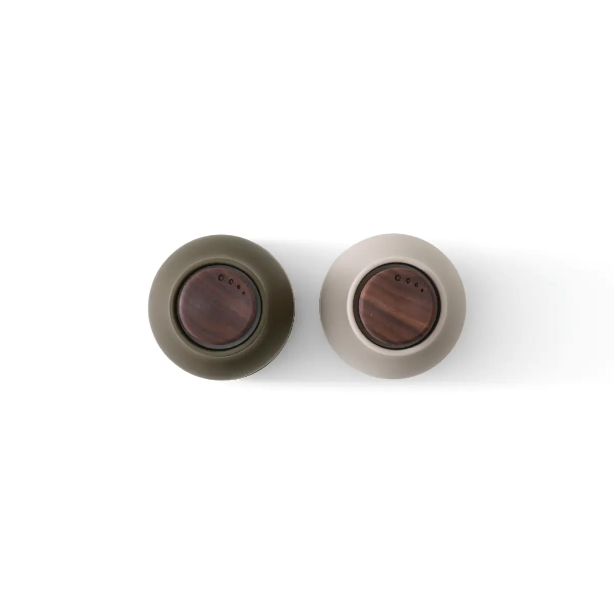 Bottle Grinder 2-pak Lille - Jagtgrøn, Beige / Valnød