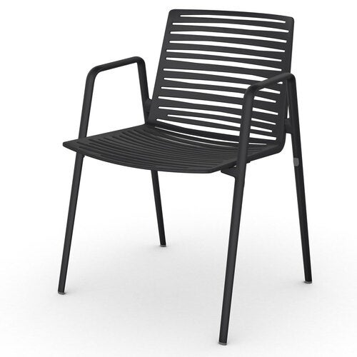 Zebra lænestol Black