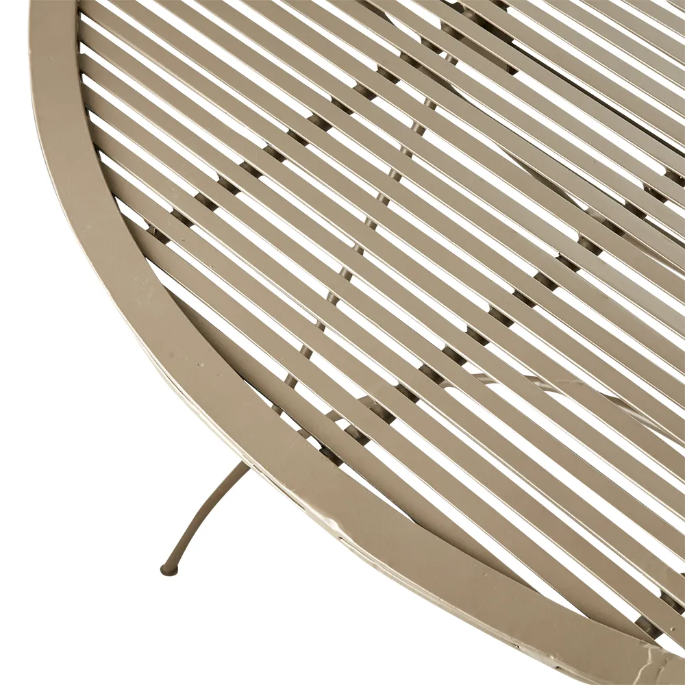 Visby Café bord Beige