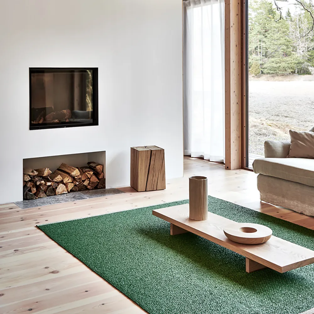 Mono Leaf / Oregano tæppe 140 x 200 cm